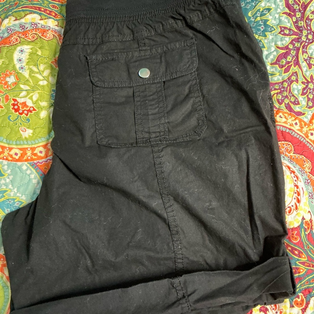 Fun black shorts.